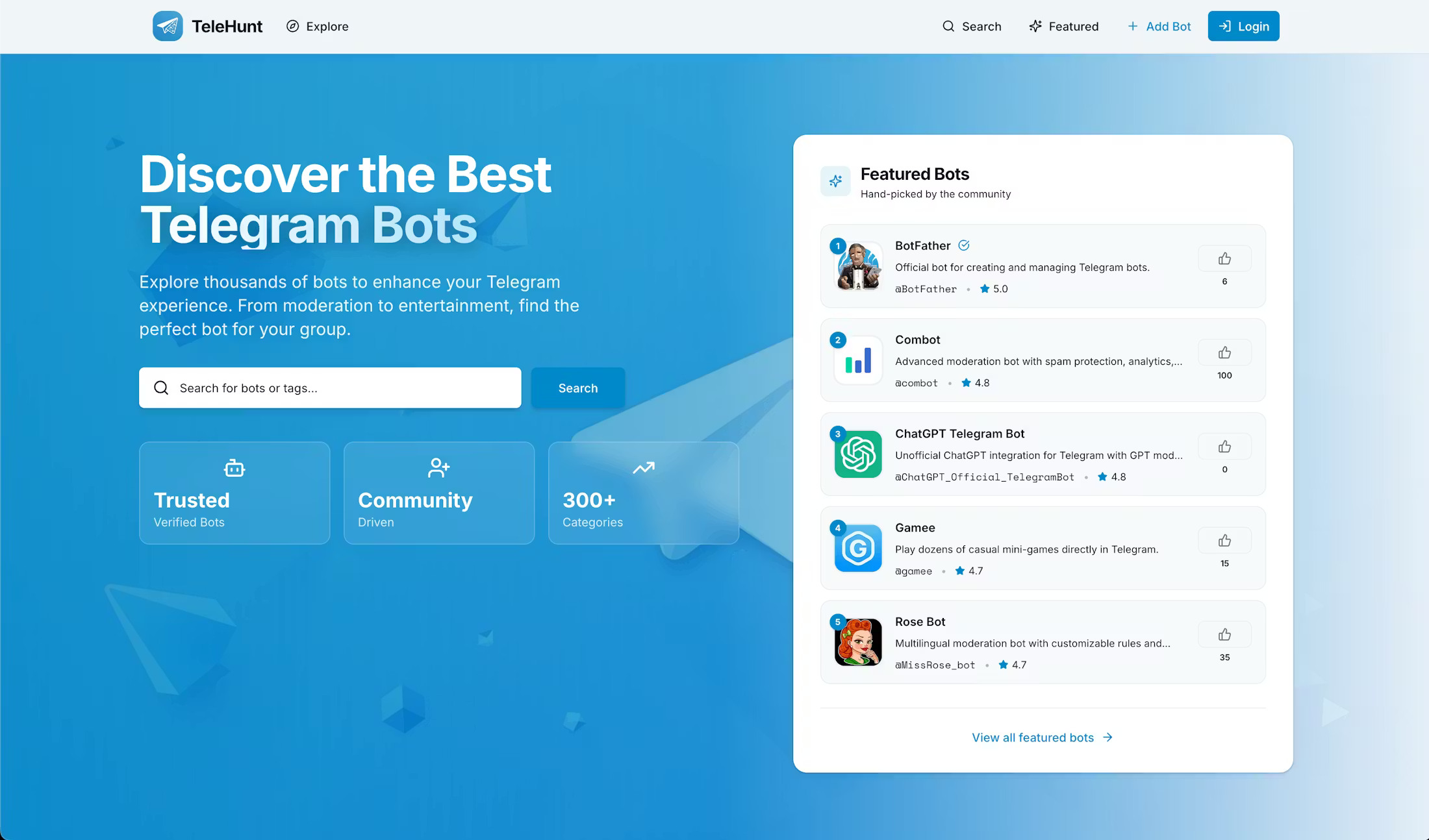 telehunt.org — slide 1 of 4
